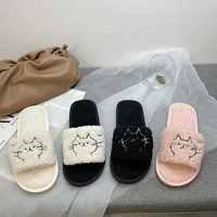 new autumn and winter ladies cat cotton slippers slippers ladies plush slippers fashion shoes ladies comfortable womens shoes
