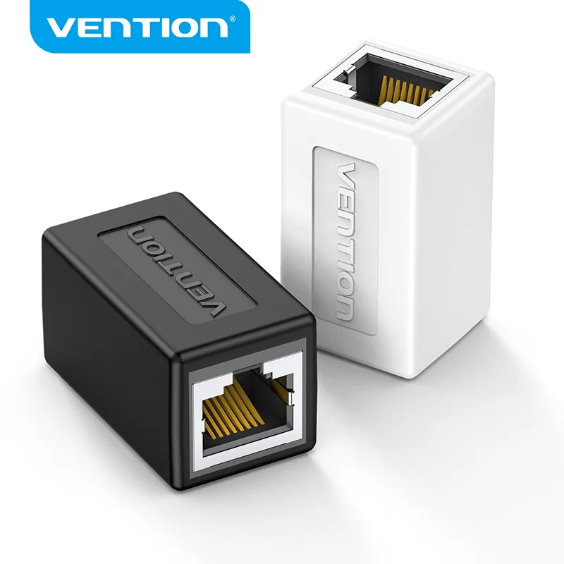Разъем Vention RJ45 Cat6 адаптер Ethernet 8P8C сетевой кабельный Удлинитель для кабеля