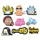 Лидер продаж 1 шт. подвески для обуви мультфильм сделай сам садовые аксессуары для обуви Пряжка украшения подходит к Croc наручный браслет JIBZ Дети Рождество