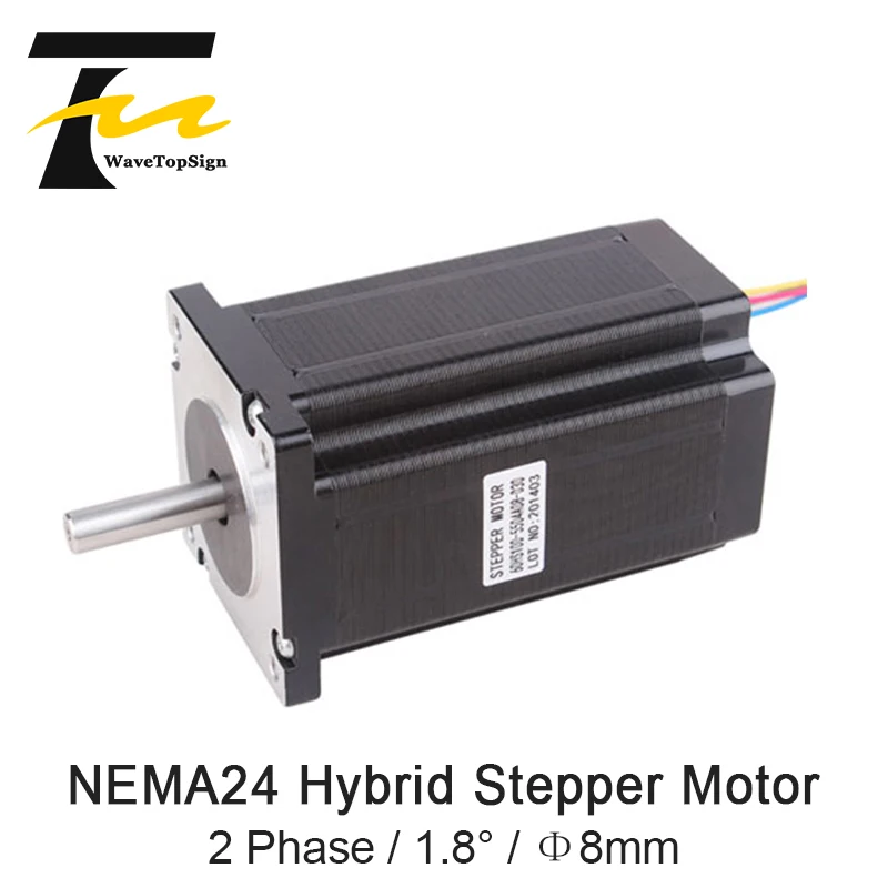 Гибридный шаговый электродвигатель NEMA24 60HS100-35604, 2 фазы, 1,8 °, 3,2 А, В