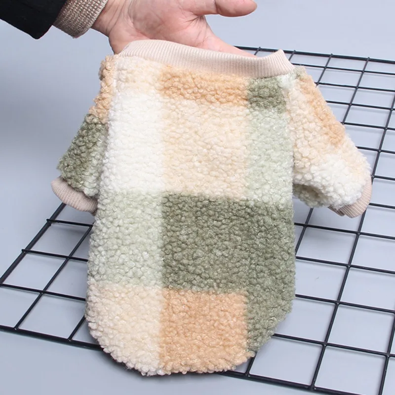 

Теплая Флисовая одежда для собак, милое пальто 2021, Женская куртка для щенка, пуловер для французского бульдога, одежда для собак