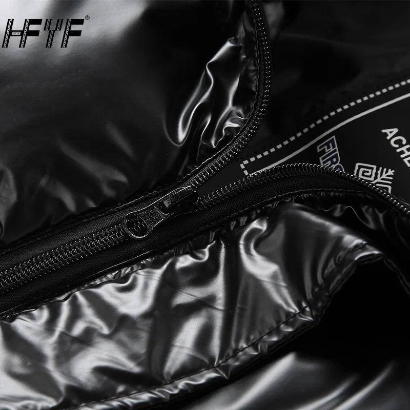 HFYF 5XL Sleeveless Parkas Men Vest Jacket Winter Fashion Autumn Hip Hop Streetwear Jackets Male Oversize Loose Japanese Casual