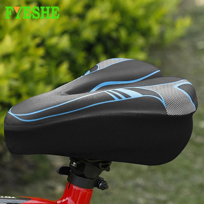 Мягкая удобная 3d-подушка для велосипедного седла силикагелевая подушка горного