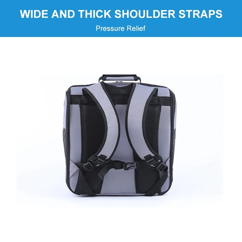 Большой рюкзак для домашних животных собак кошек переносная сумка дышащая 5