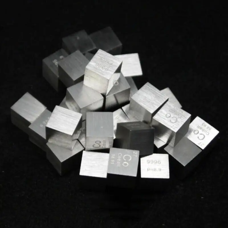 

Metall Co Kobalt Pure99,96% 8.9g Element Periodensystem Cube 10x10x10mm