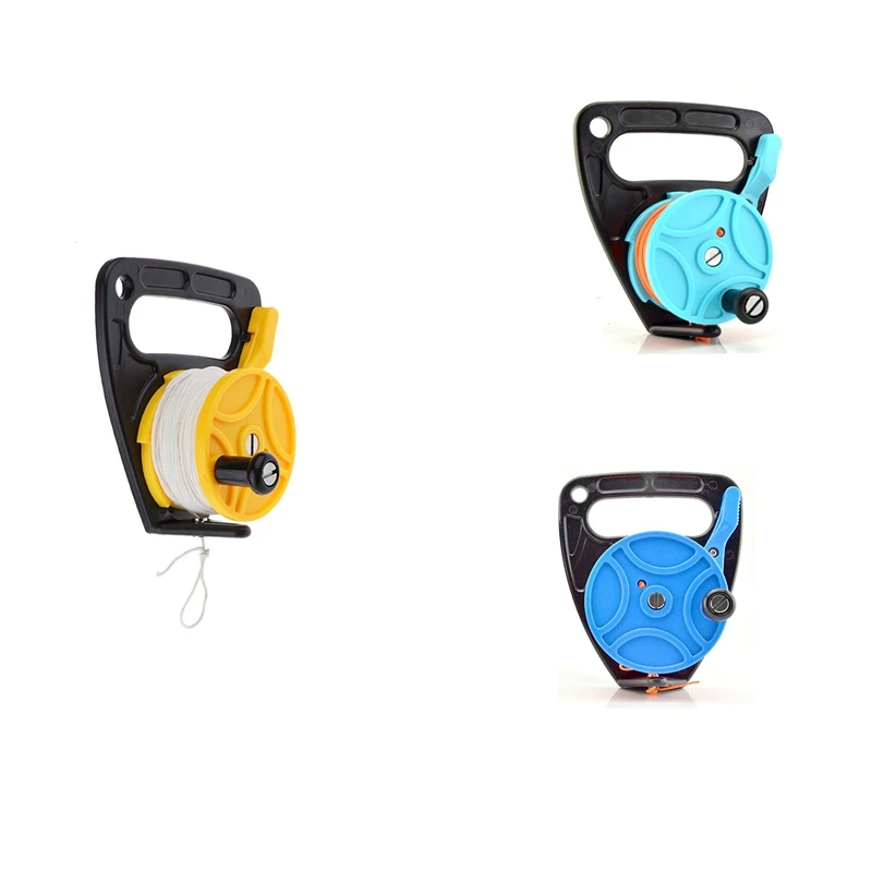 

Катушка для подводного плавания, с ручкой