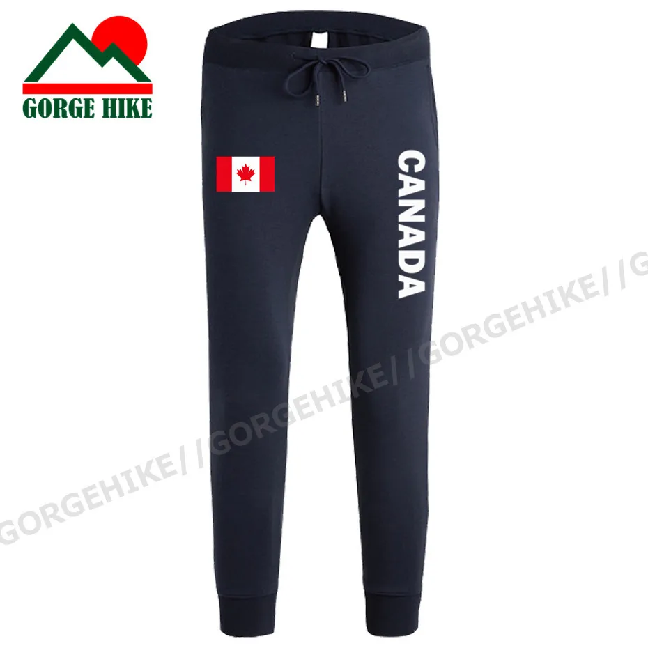 

Canada Canadians mens Sweatpants new men's Canada flag workout Sporting pocket sweat bodybuilding 2021 brand CA CAN Long Pants