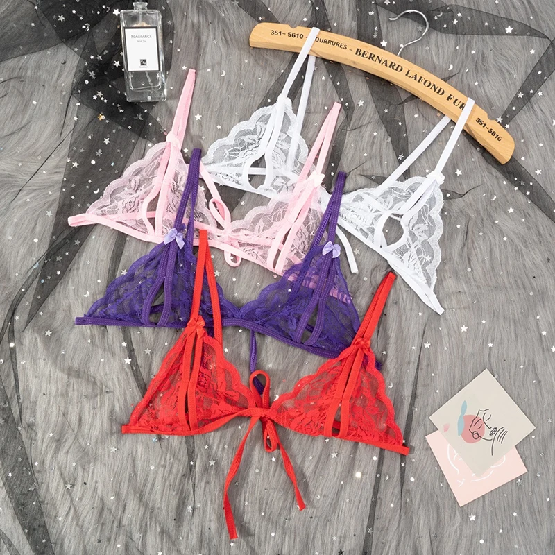 Комбинация костюмы для женщин горячий экзотический открытый бюстгальтер