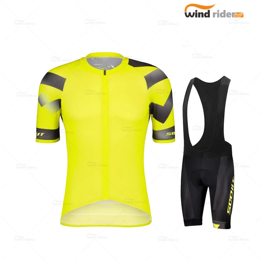 

New Men's Cycling Jersey 2021 Short Sleeve Jersey Scottful Clothing Bicycle Summer Maillot Ropa Ciclismo Breathable