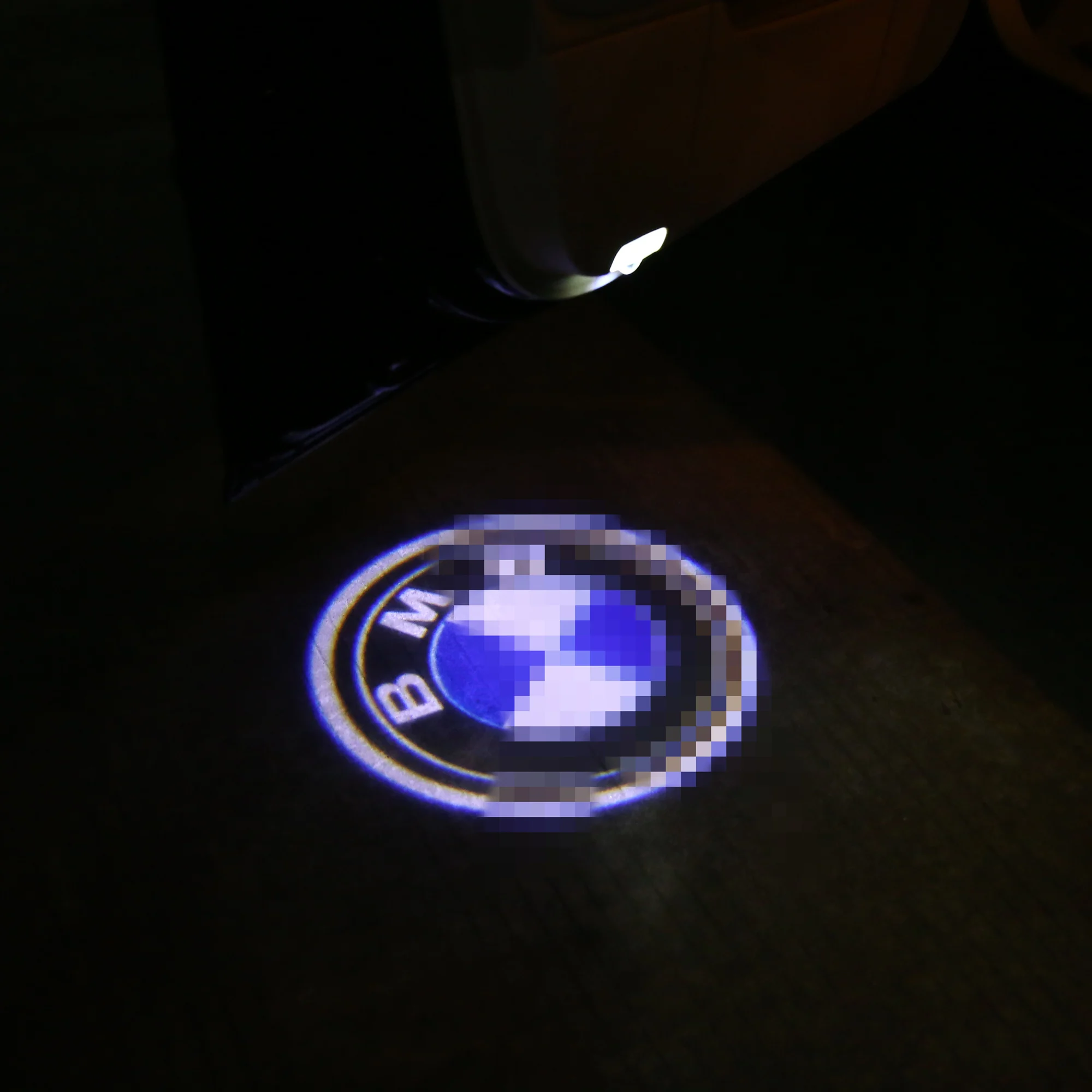 2 шт. Автомобильный светодиодный логотип двери Добро пожаловать Свет для BMW E39 E53 X5