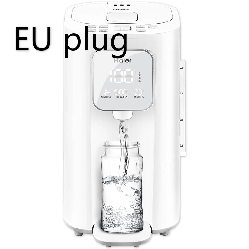 EU plug Haier Baby автоматический молоковзбиватель Удаление хлора 24 часа Интеллектуальный термостат машина для молока Электрический чайник-термос - Цвет: EU plug