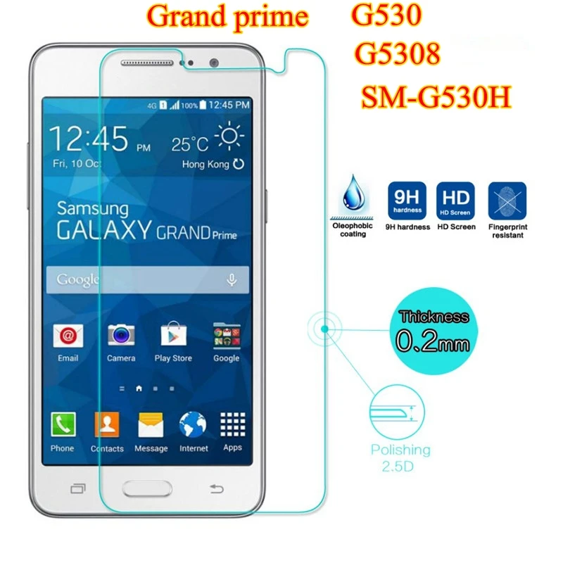 Защитное стекло 9h для samsung galaxy grand prime G530 G530F G530Y G530H G530w g5308 G530ds G531|Защитные стёкла и