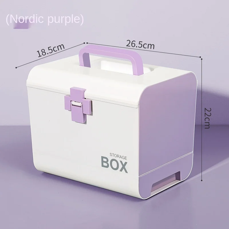 Medicine Box Household First-Aid Kit Small Family Pack Emergency First Aid Storage | Дом и сад
