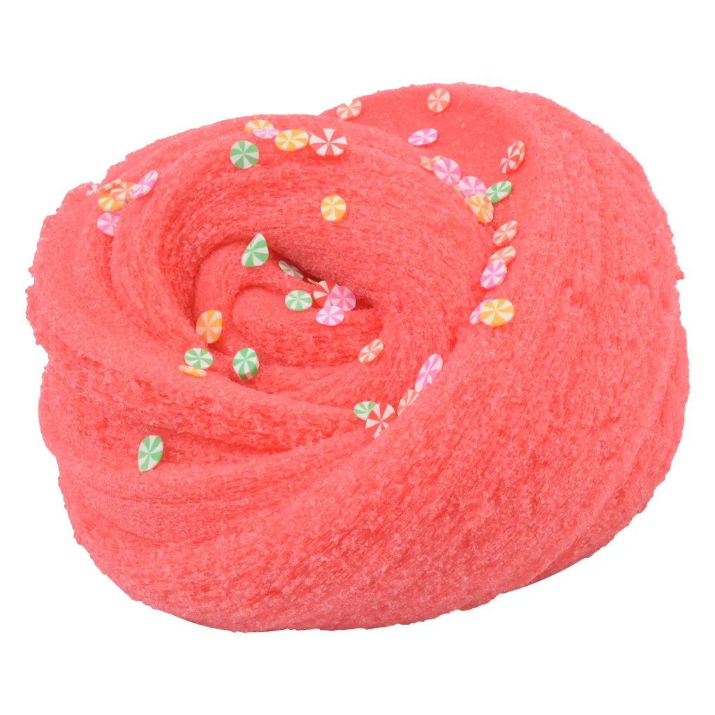 Арбузный цвет сахар Рисование грязи слизи разлагаемые облака игрушки Пластилин