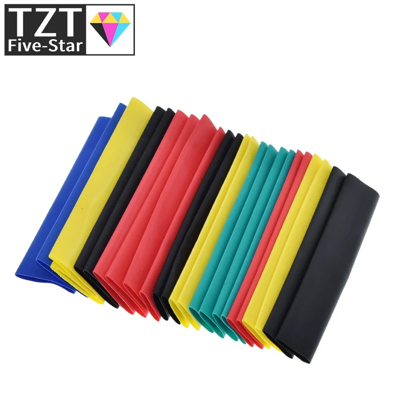 328 шт. термоусадочные трубки в ассортименте 2:1|Изоляционные материалы и элементы|