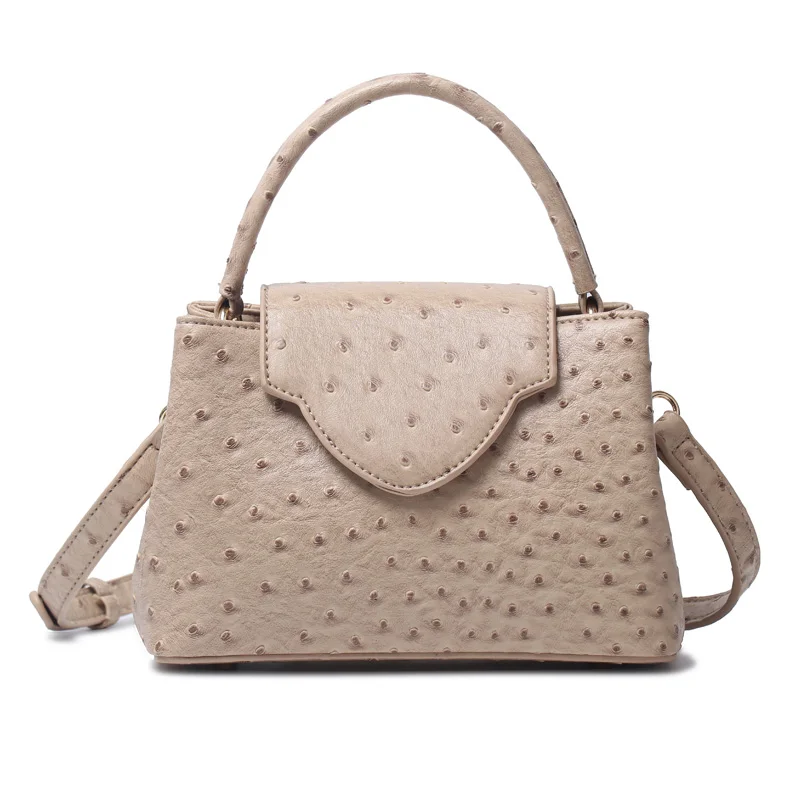 Ostrich Khaki Модные женские сумки известного роскошного бренда, сумка-тоут под змеиную кожу, сумочка из кожи питона, клатч, кошелек, сумка высокого качества - Цвет: Ostrich Khaki