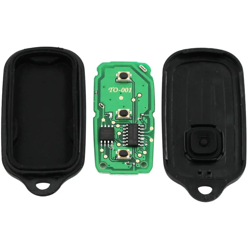 3+1/4 Button Remote Key Smart Car Fob for Toyota Prius 2001 2002 2003 Rav4 2004 2005 Tacoma 2000 - 2006 | Автомобили и мотоциклы