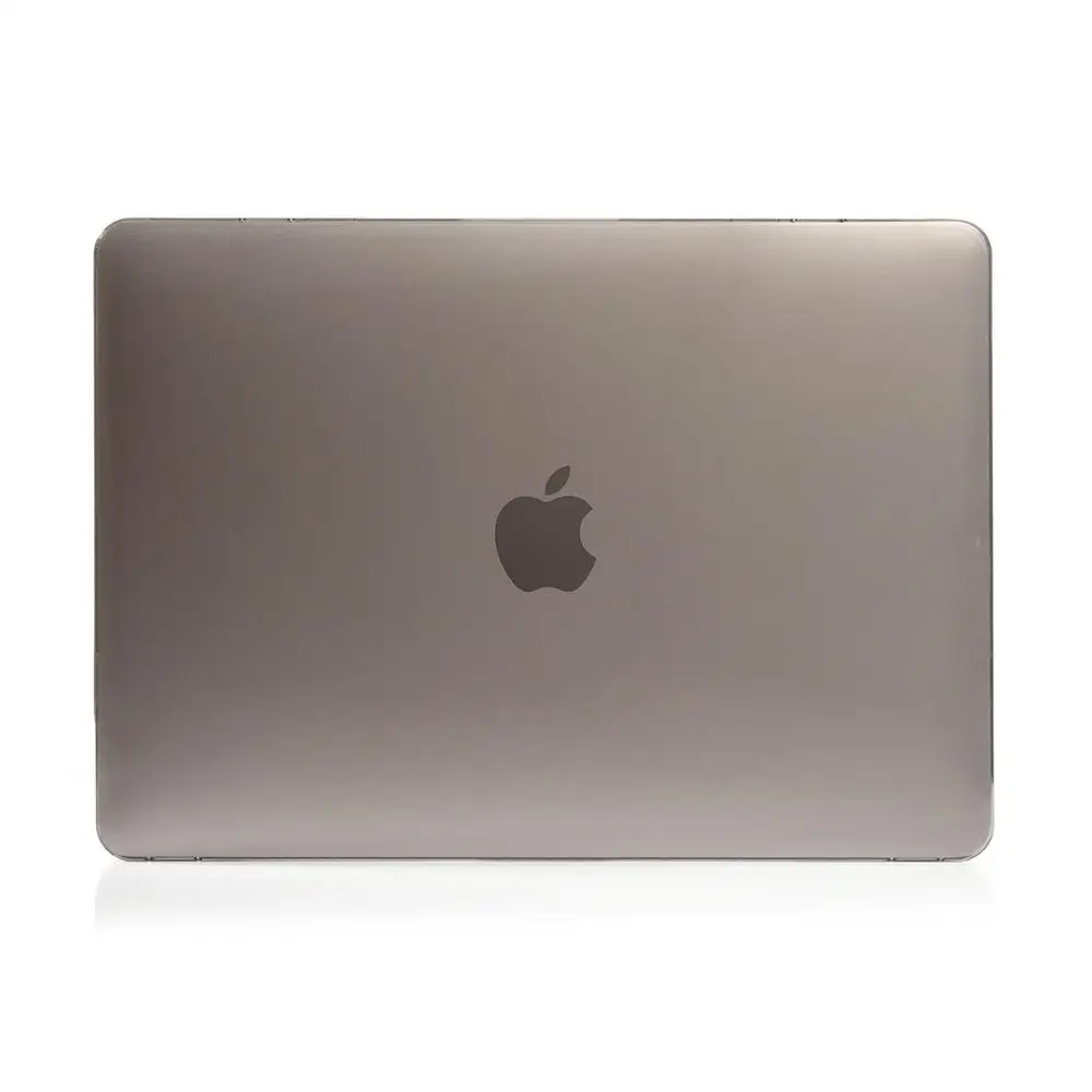 grey Кристальный Жесткий Чехол для ноутбука Macbook AIR retina 11 12 дюймов с сенсорной панелью для Macbook New Pro 13 15,4 оболочка A2159 A1932 ID - Цвет: grey