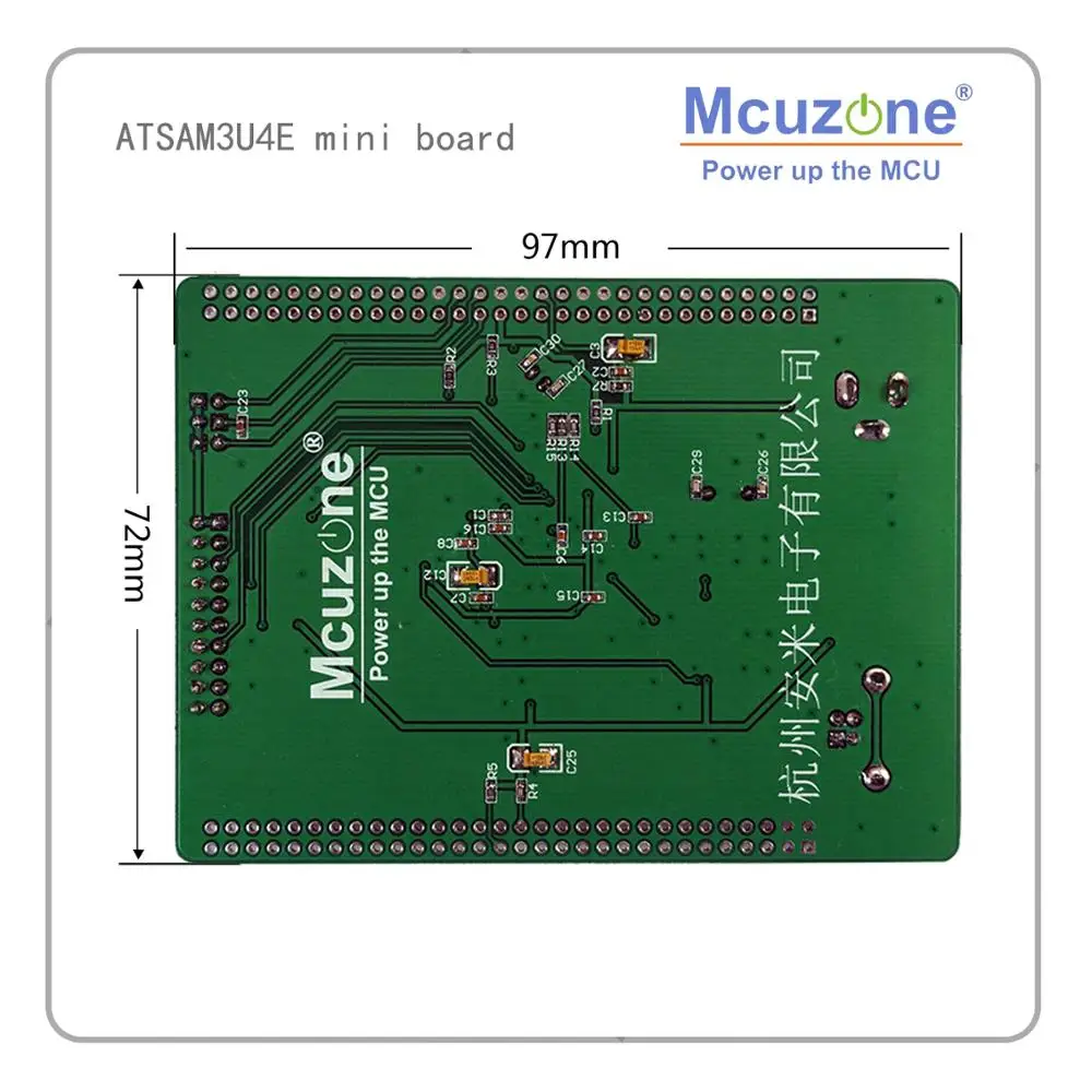SAM3U ATSAM3U4E мини плата 96 МГц Cortex M3 USB 2 0 высокоскоростное устройство SAM3U4E ARM MICROCHIPATMEL JTAG