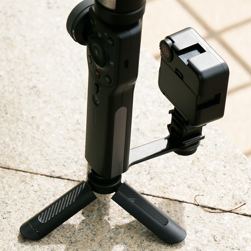 

Microphone Led Video Light Set for DJI OSMO Mobile 3 2 Zhiyun Smooth 4/Feiyu Vimble 2 Gimbal Stabilizer Bluetooth Microphone