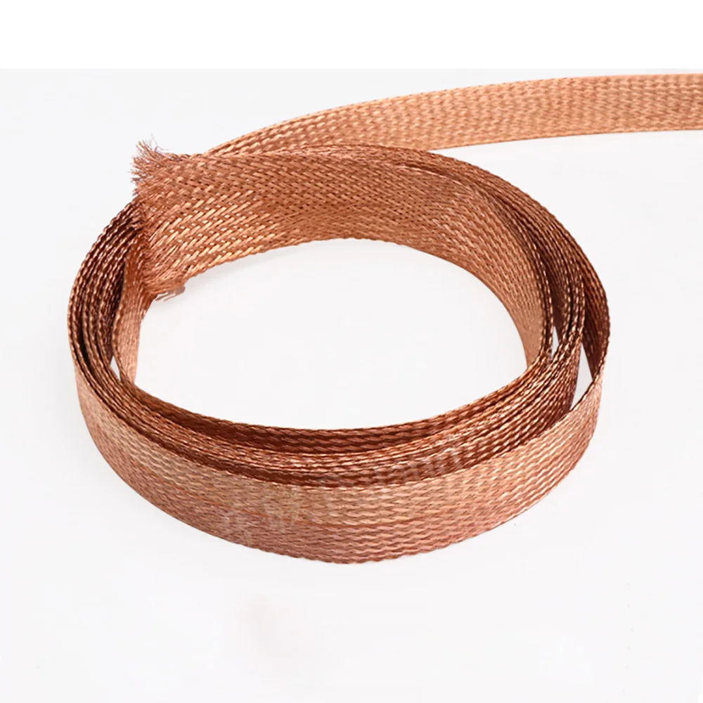 

2 4 6 8 10-28 mm Copper Braided Sleeve Metal Shielding Cable Wire Plating Copper Braided Sleeve Metal Sheath