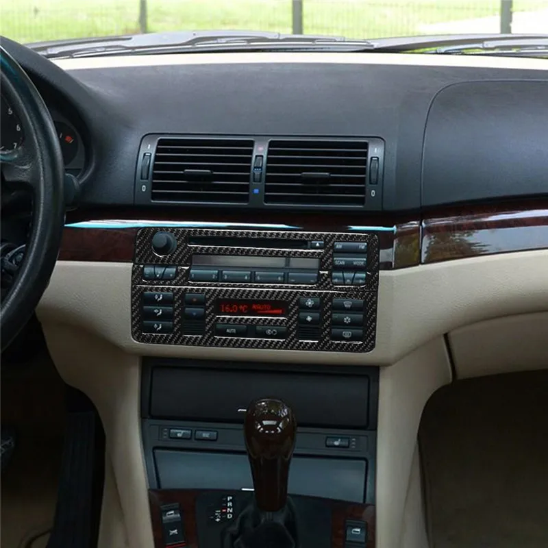 Подходит для BMW E46 323i 328i 330i 325i 1999-2004 автомобильные аксессуары из углеродного