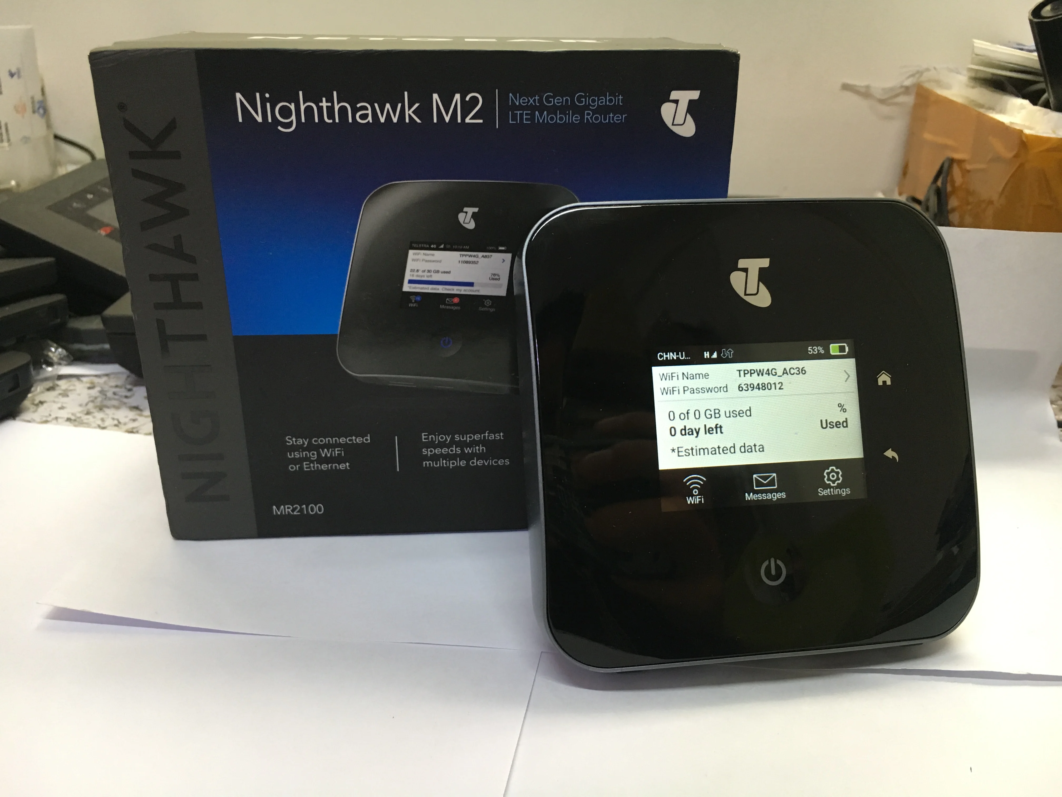Оригинальный Netgear Nighthawk M2 MR2100 Cat20 2 Гб Скорость 4GX Gigabit 5G 4G сети мобильной связи Ethernet