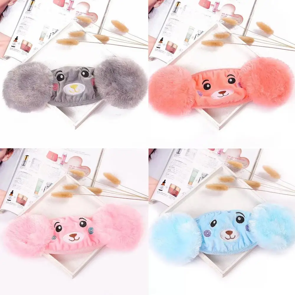 Мультяшная детская зимняя теплая маска для лица против загрязнения милая рта с