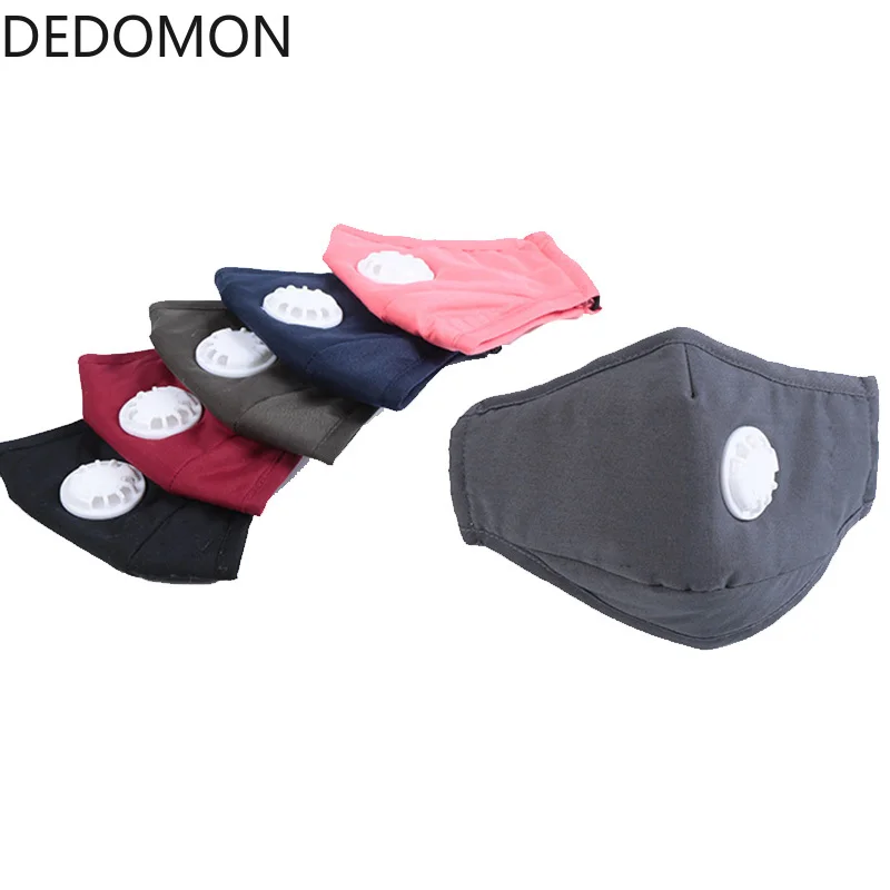 Противозагрязняющая маска для лица респиратор от пыли моющиеся многоразовые