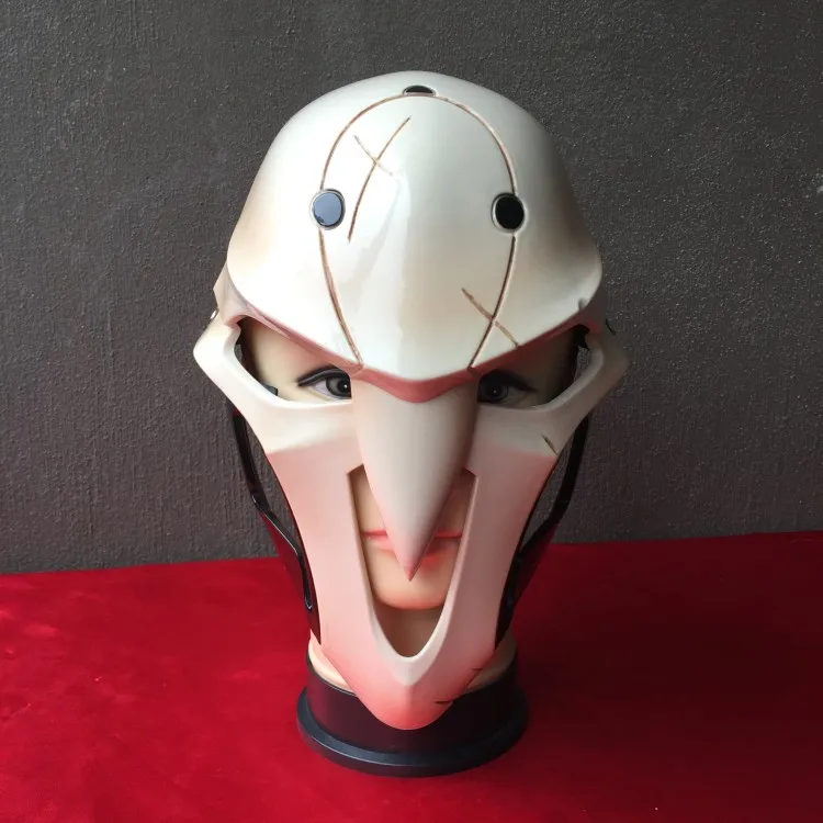 Шлем OW Reaper костюмная Маска Косплей из смолы пластиковые подарки для Хэллоуина