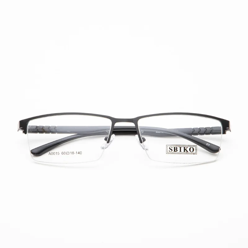 Zerosun большие очки оправа для мужчин полуоправы 60-18-35 Большие широкие близорукости