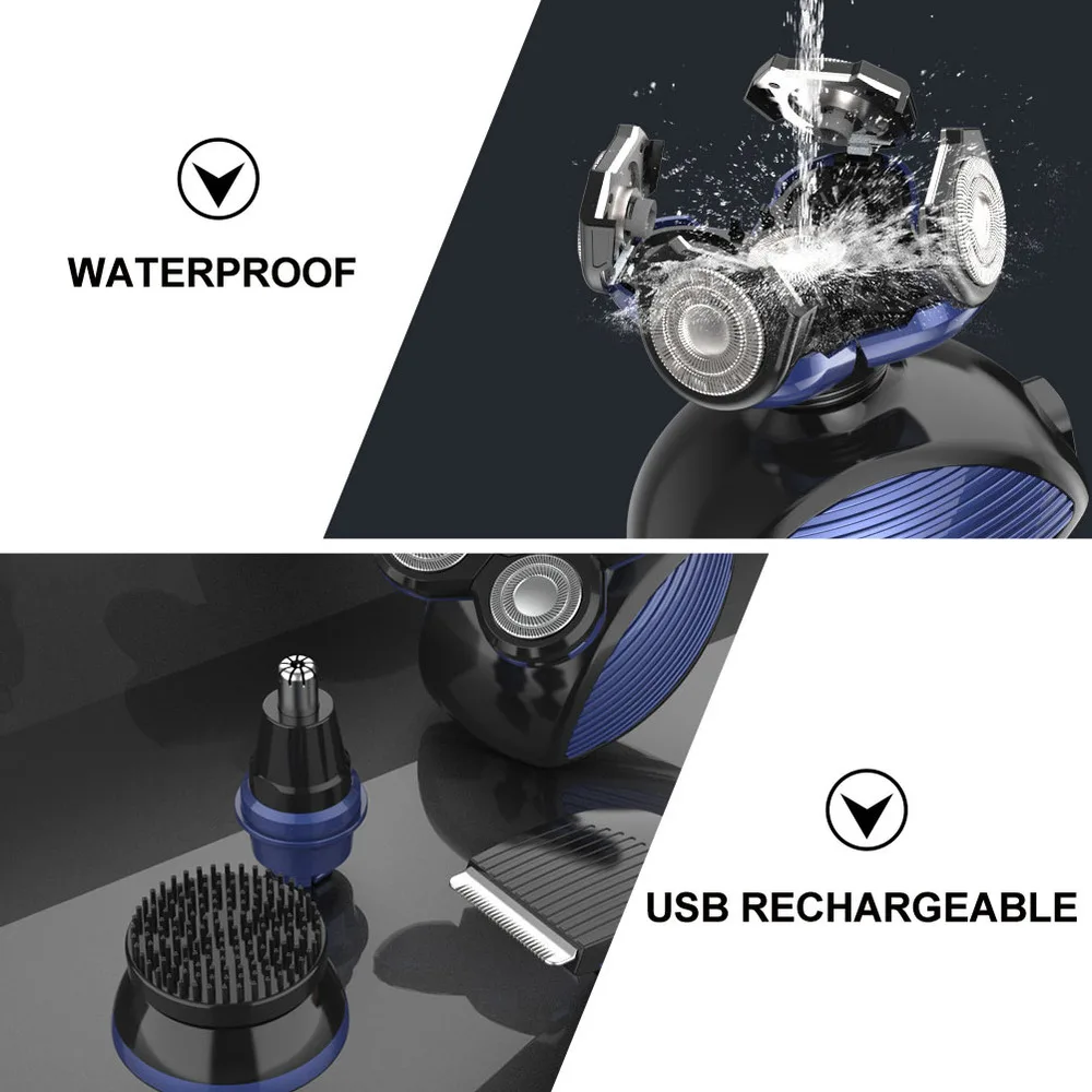 

Shaved Head Machine Mini Cordless Hair Clippers Rechargeable Grooming Cutter