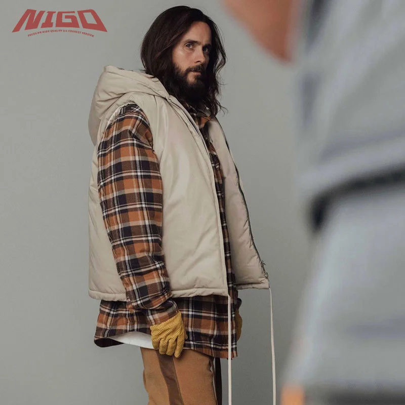 

NIGO FOG 6TH хлопковый жилет с капюшоном Coat # nigo781