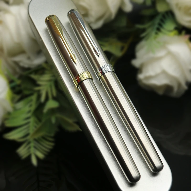 Ручка + коробка Металлическая Ручка-роллер четырнадцать линий стихов