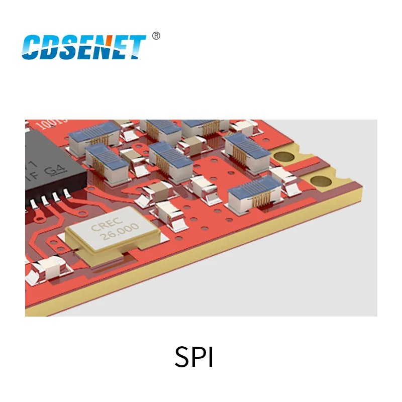 Беспроводной радиочастотный модуль CDSENET iot SMD 915 МГц 1 шт.|chip|chip module |