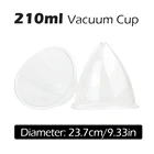 210 мл чашки для откачки ягодиц молочная вакуумная терапия насос для повышения лифтинга приспособление для красоты присоска