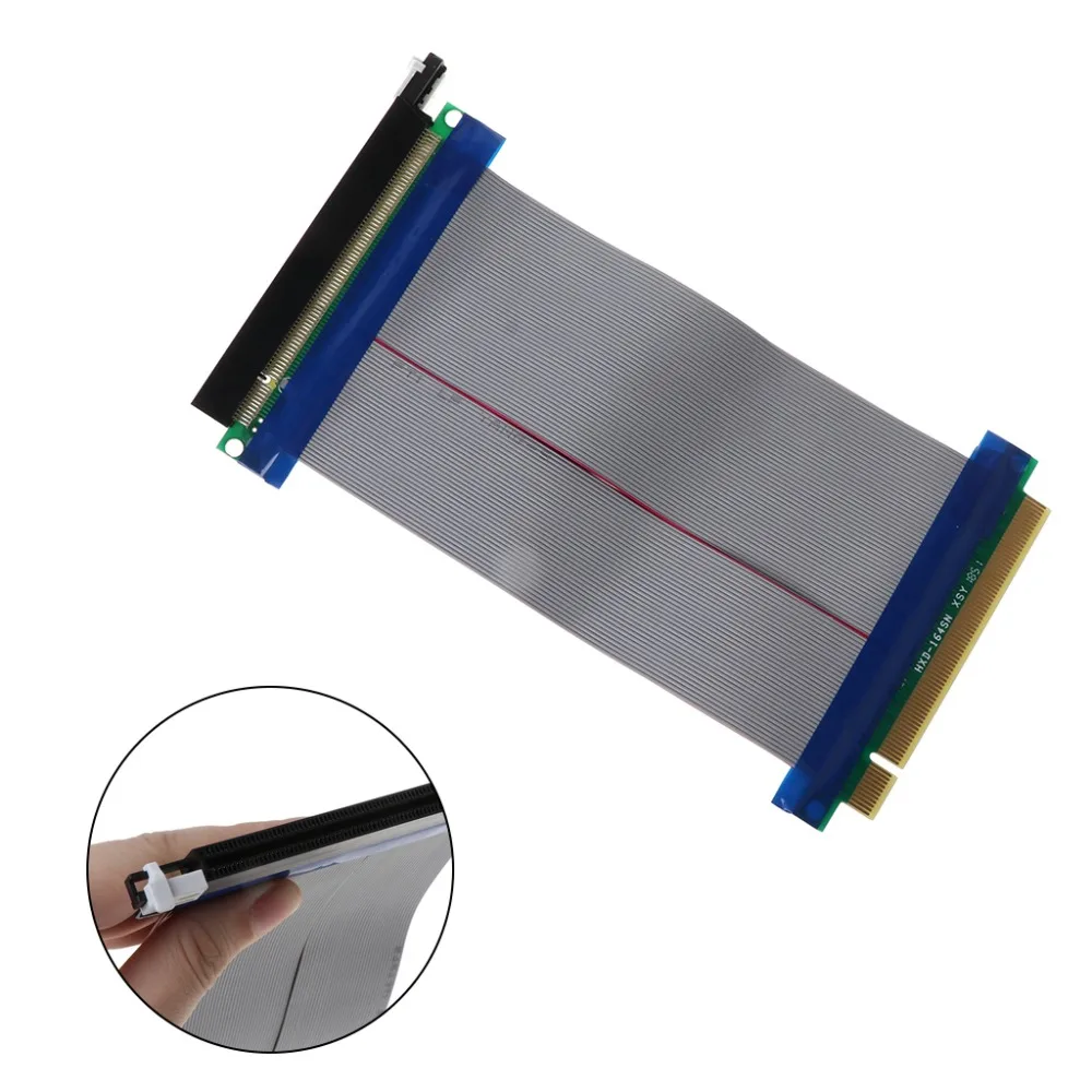 Высокое качество Новый PCIe 16X PCI Express PCI-E к переходник расширитель карты гибкий