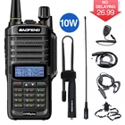 Baofeng UV-9R плюс 10 Вт IP68 иди и болтай Walkie Talkie иди и Водонепроницаемый Dual Band Портативный сертификатом от сертификационной охоты Ham Радио УФ 9R плюс коротковолновым приемником