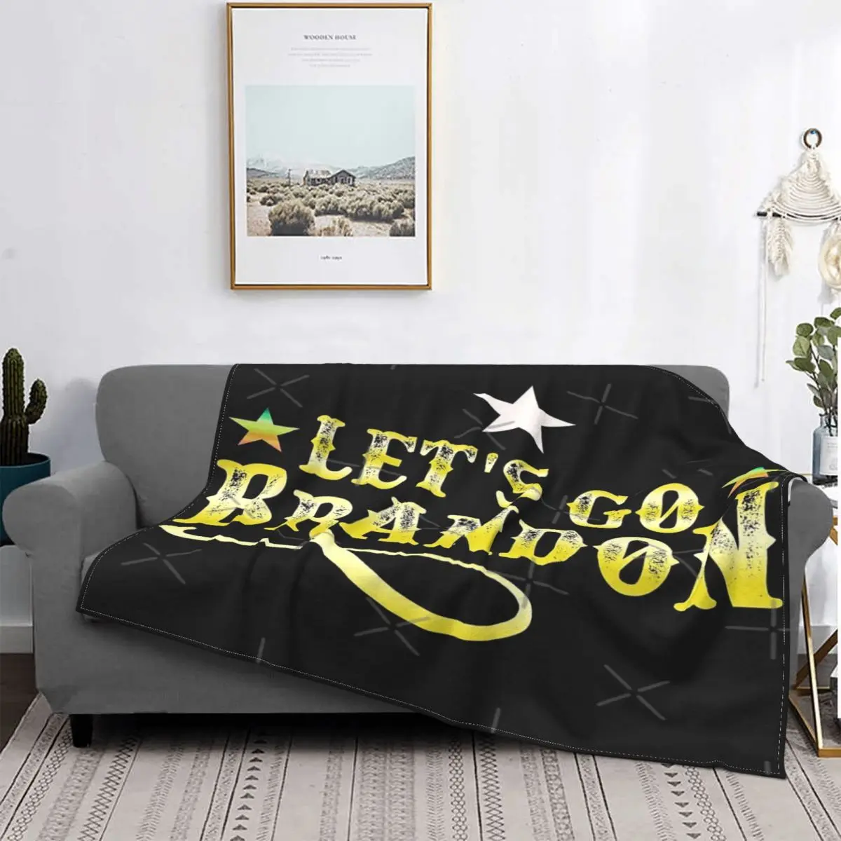 

Let Go brandond-manta a cuadros para cama, ropa de cama, toalla de playa, Manta ponderada de verano, 36