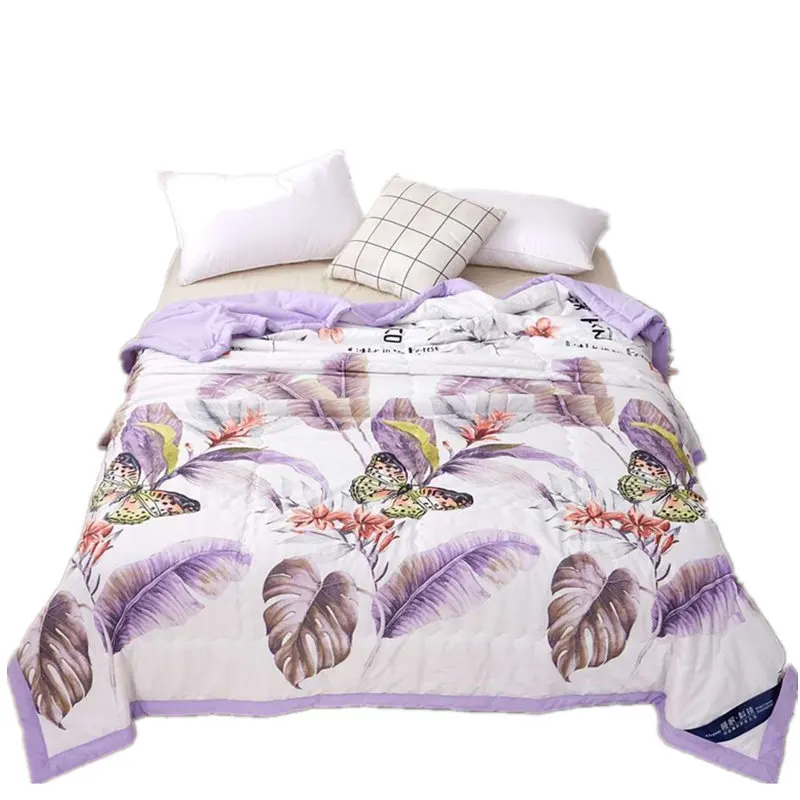 Popular summer washed cotton quilt quilted air conditioning quilt cool quilt thin quilt