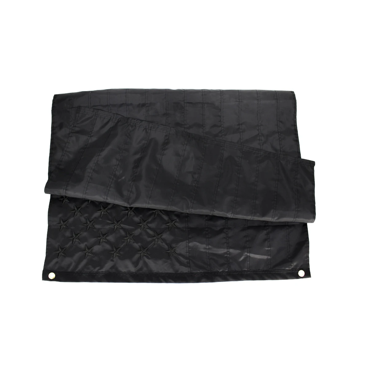 Bandera americana totalmente negra bordada, Bandera Negra t&aacute;ctica de EE. UU.-2