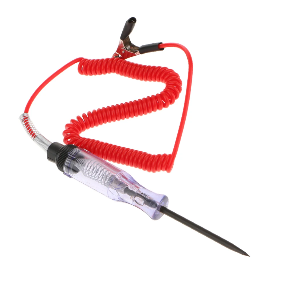 

Car Voltage Circuit Tester Fit 6-24V System Probe Continuity Auto Test Light