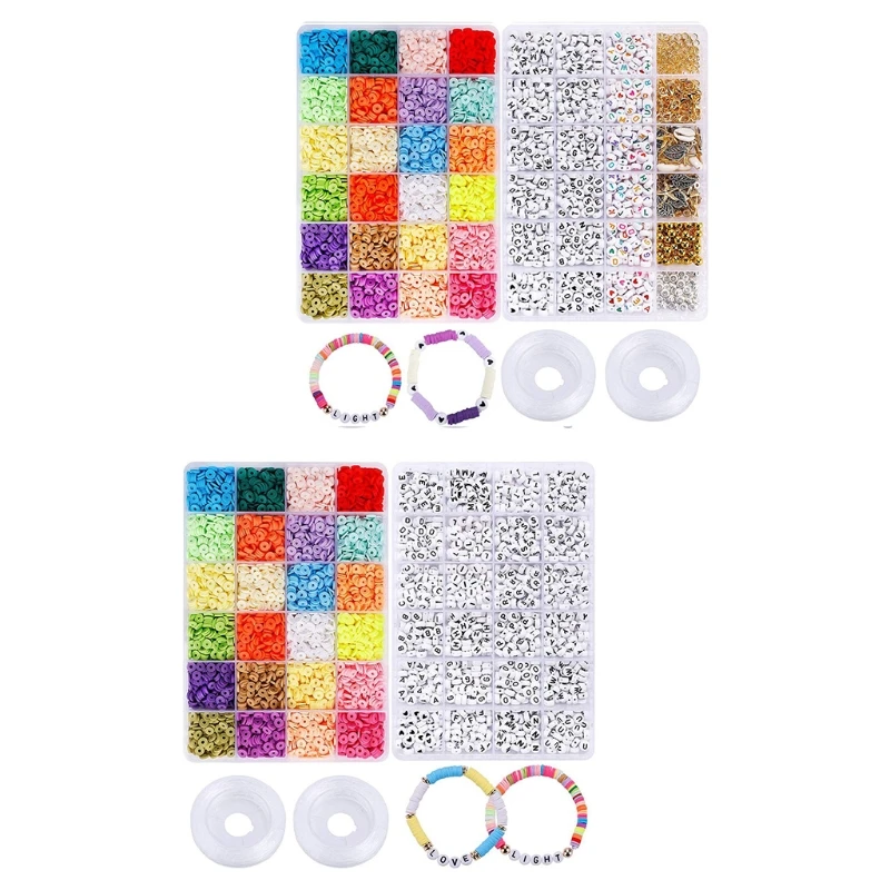 

Beads Set for Jewelry Making Bracelets Necklace Earring DIY Craft Kit Pendant