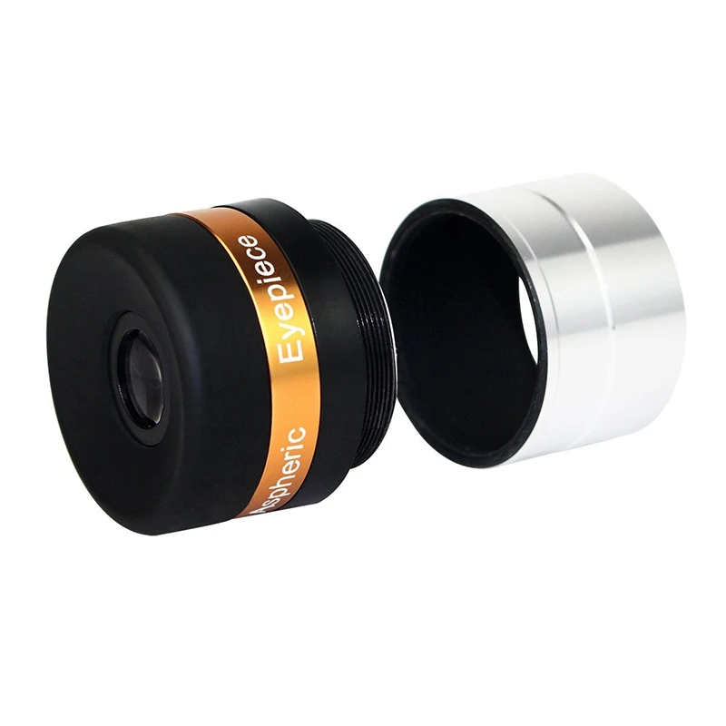 1 25 дюймов Асферические окуляра телескоп HD Широкий формат 62 De окуляр линза 10 мм + 2X
