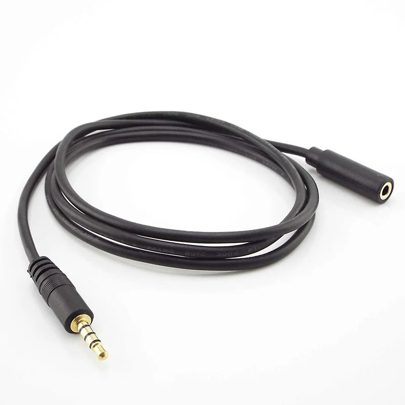 Удлинитель для наушников 3 5 мм 4 полюса штекер-гнездо | Строительство и ремонт