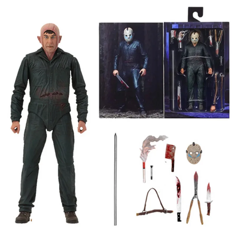 

7.2inch Original NECA Friday Jason Ultimate Part 5 Roy Burns Action Figure Model Toy Doll Gift