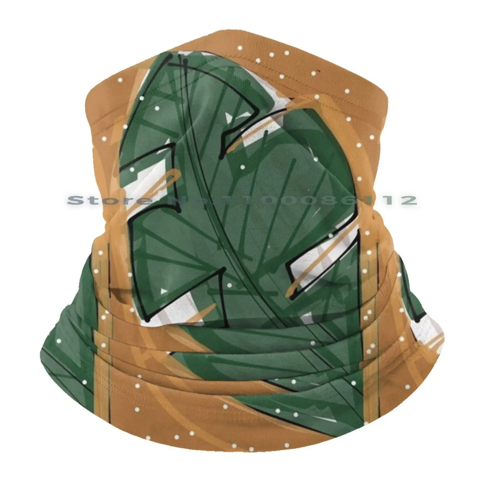 Панама с зелеными листьями складная уличная шляпа от солнца