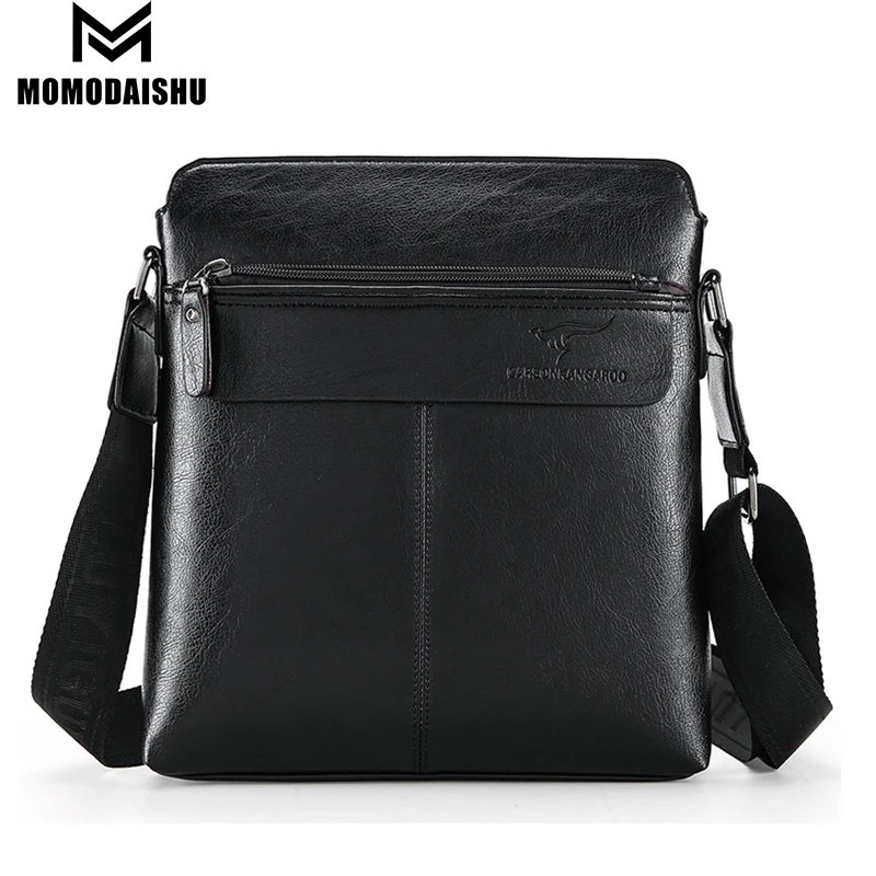 

Men's Waterproof Crossbody Shoulder Bag Men Leather Chest Bags Business Messenger Single Shoulder Bags For Male Design