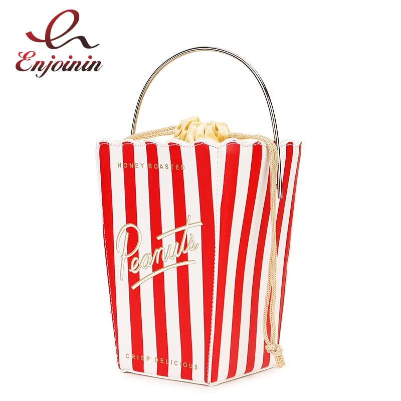 Новый дизайн черная и красная полосатая дизайнерская женская сумка через плечо