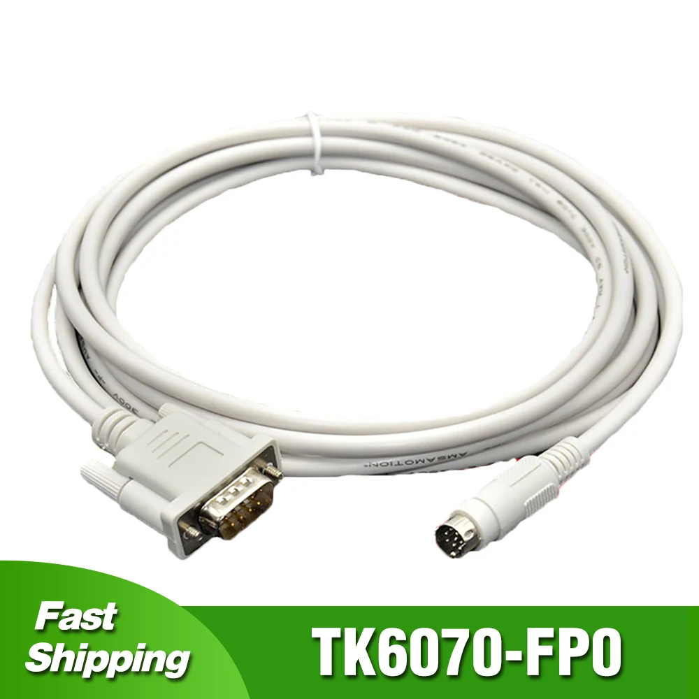 

TK6070-FP0 PLC Programming Cable for Weinview TK6070iH IK IP HMI Touch Panel Connect Nais FP0 FP2 FP-X TK6070FP0